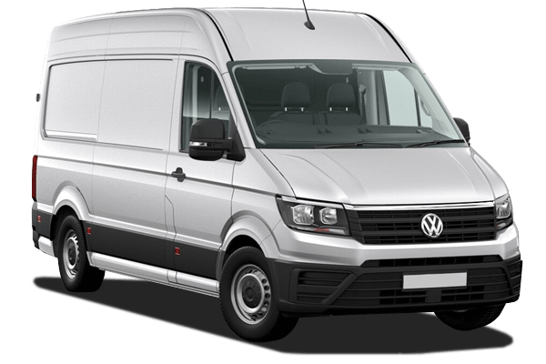 Vue latérale du fourgon VOLKSWAGEN CRAFTER II - 2016 – modèle utilitaire aménageable